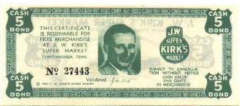 $5 Kirks Market front